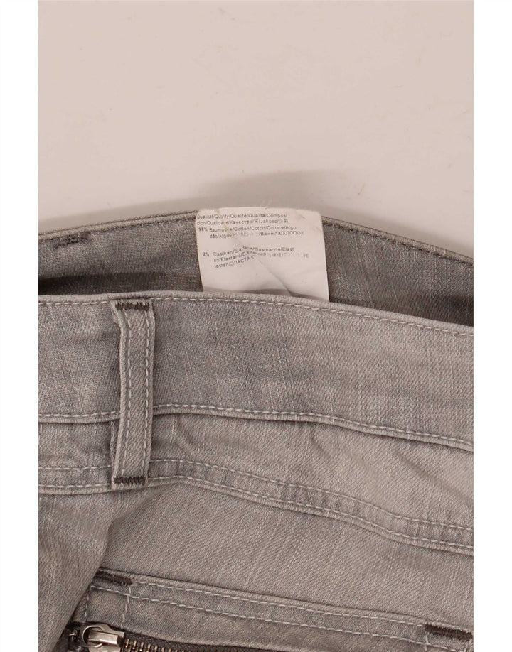 Hugo Boss Jeans Slim Feminino W28 L32 Algodão Cinza