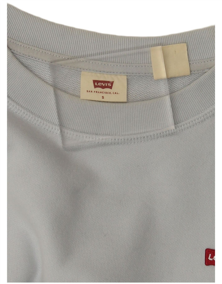 Suéter oversized feminino Levi's UK 10 pequeno azul