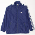 Adidas Mens Tracksuit Top Jacket Grande Azul Marinho