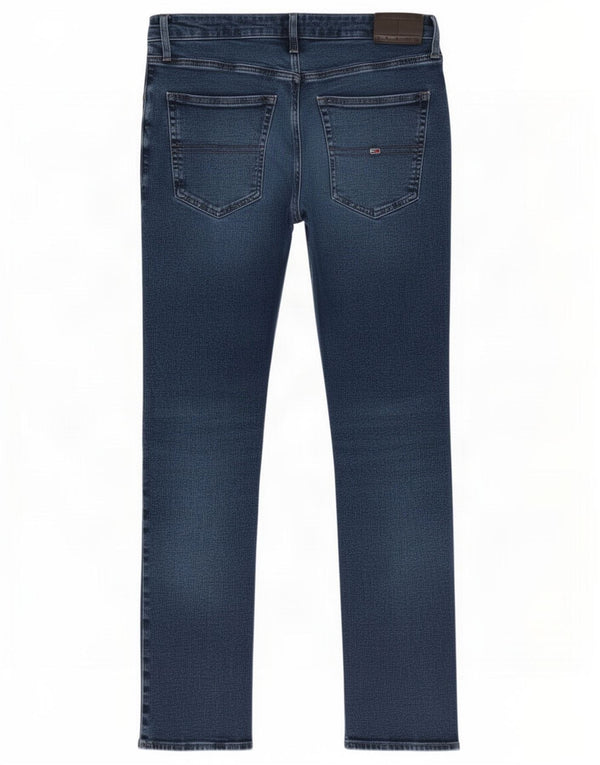 Tommy Hilfiger Masculino Scanton Slim Jeans W34 L32 Azul