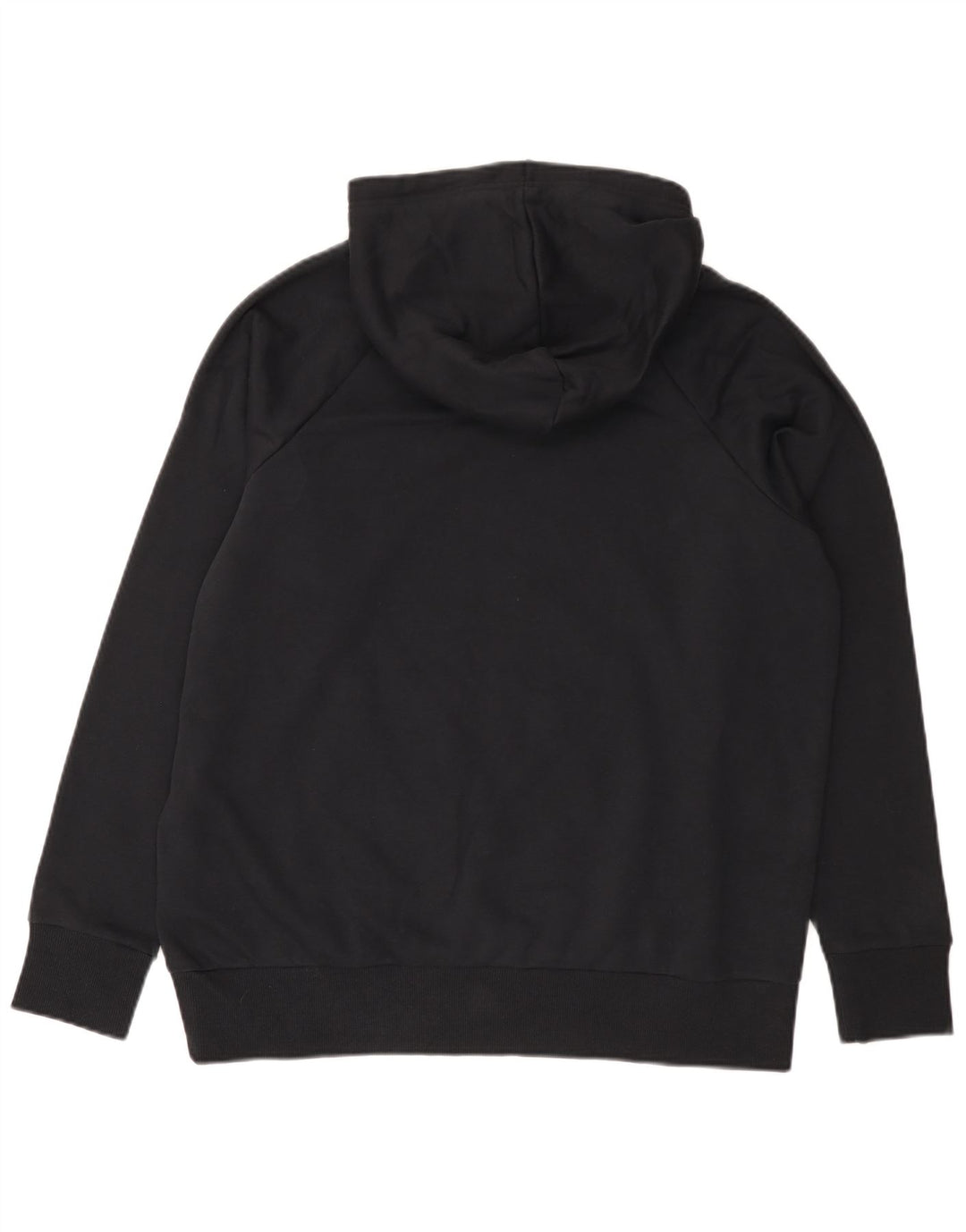Suéter masculino com capuz Under Armour grande algodão azul marinho