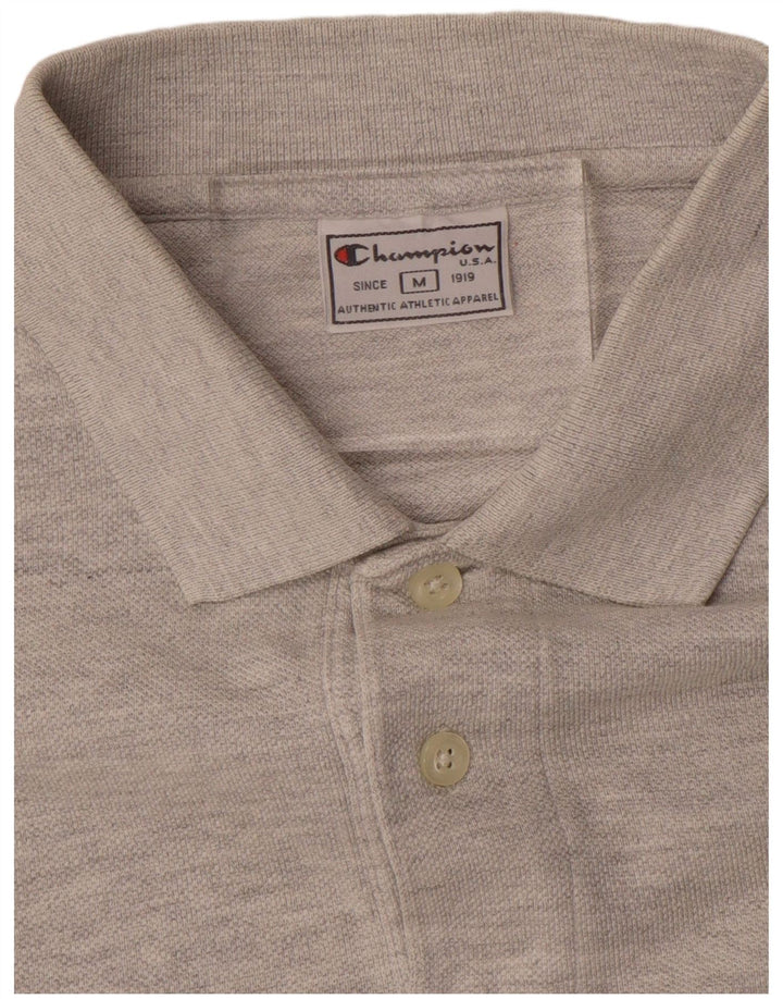 Camisa polo masculina CHAMPION cinza médio