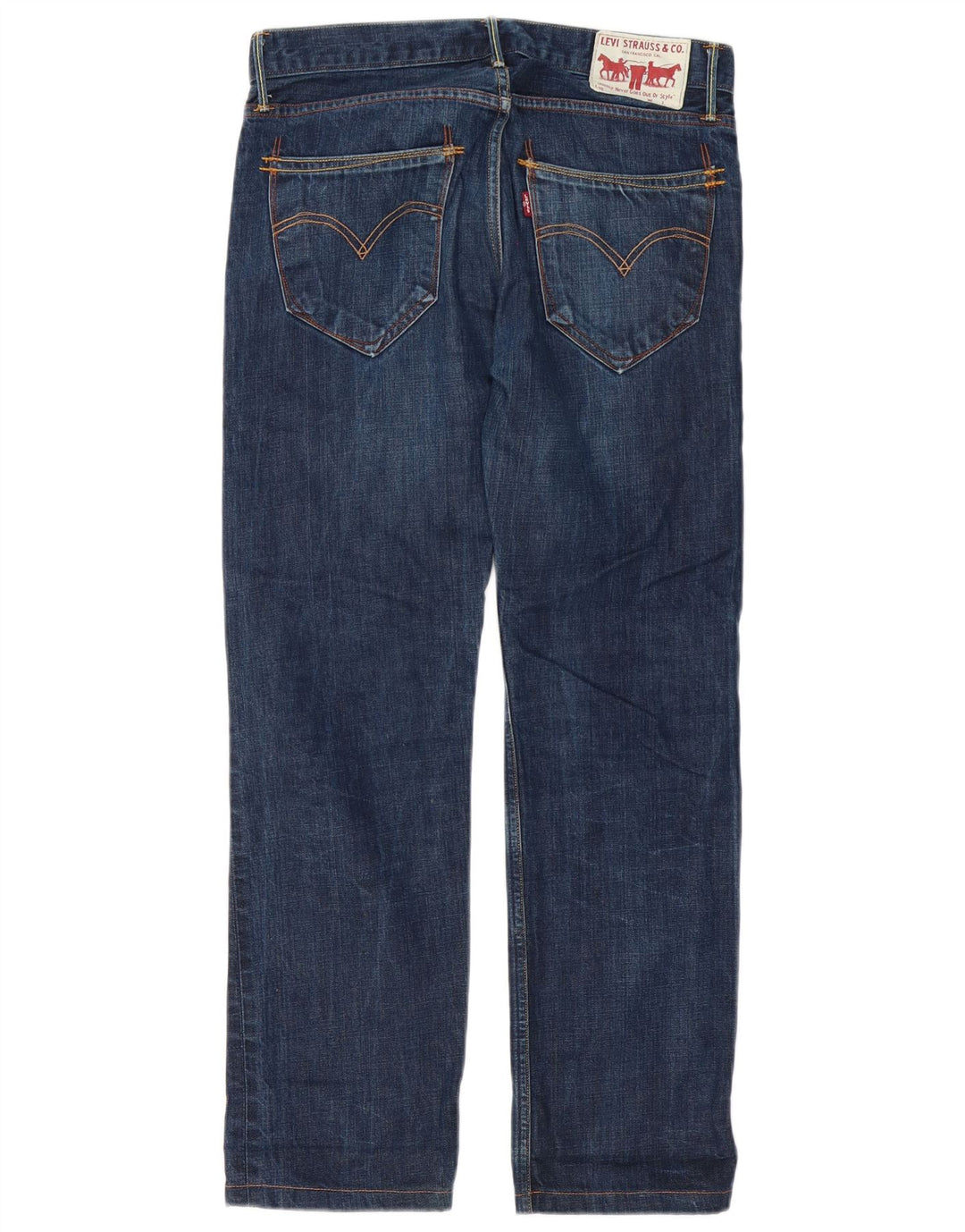 Jeans retos masculinos LEVI'S W29 L29 algodão azul
