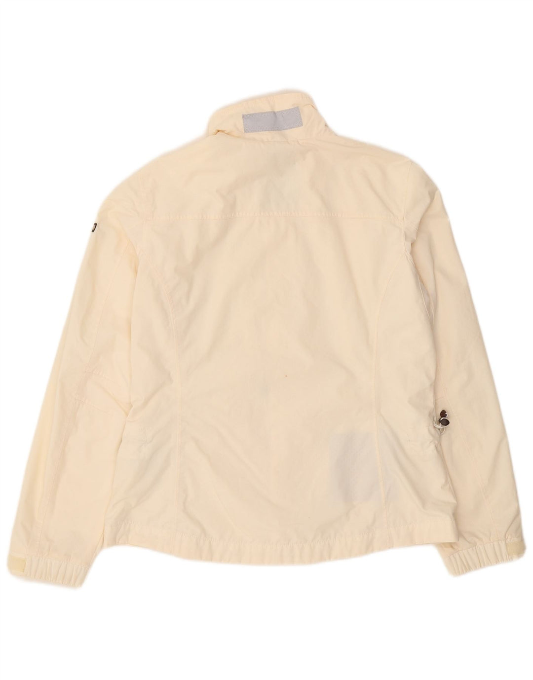 Jaqueta de chuva feminina Napapijri UK 18 XL off white poliamida