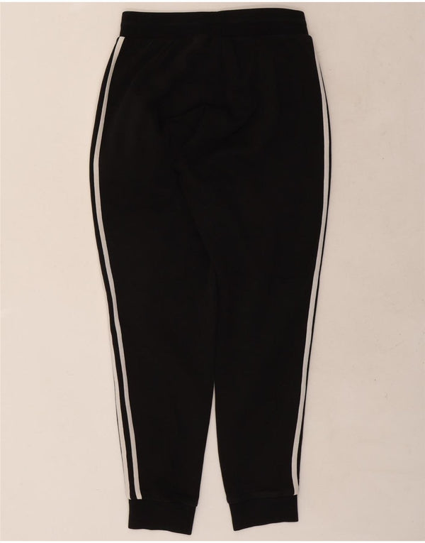 Adidas Mens Treino Calças Joggers Pequeno Algodão Preto