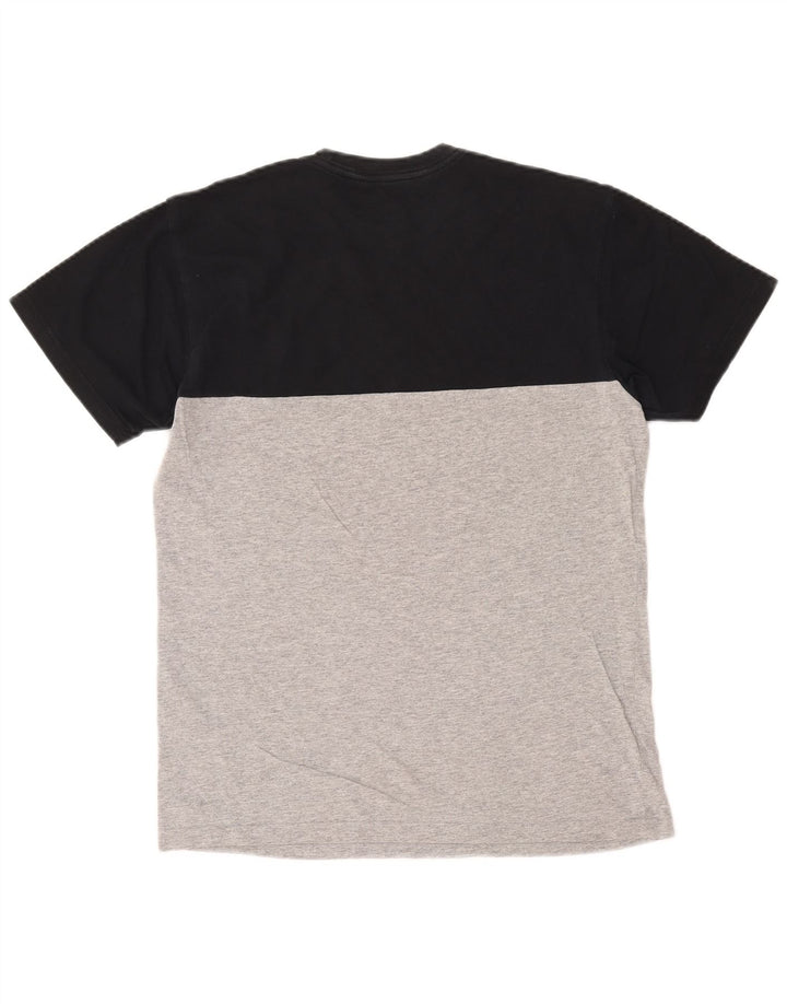 Camiseta Vans Masculina Classic Fit Top Médio Azul Marinho Colourblock Algodão