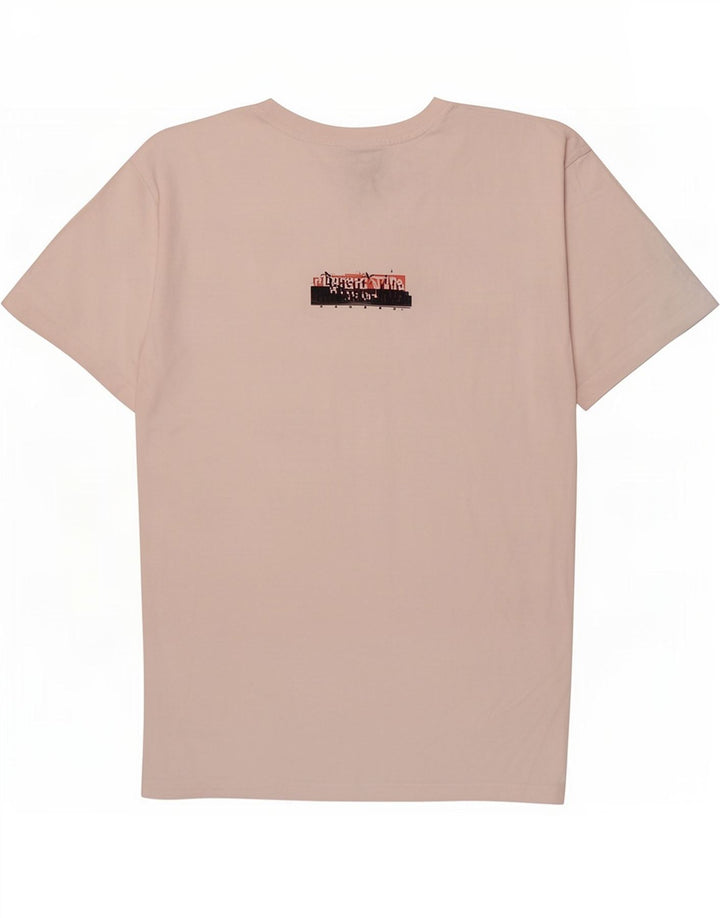 Camiseta masculina Ellesse com estampa gráfica pequena de algodão branco