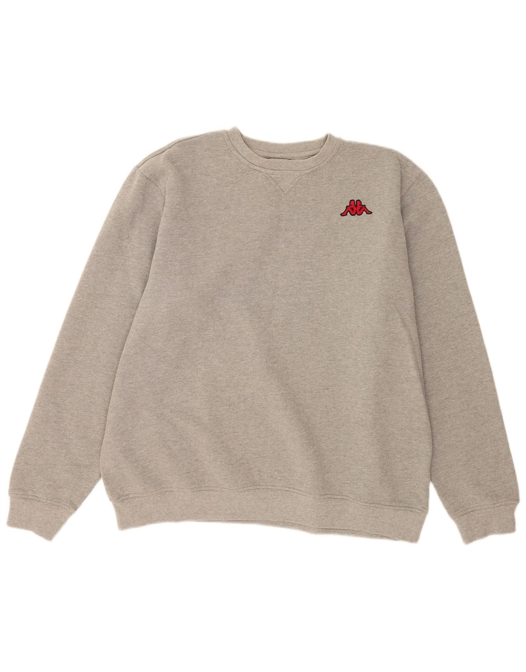 Kappa moletom masculino jumper 2XL algodão cinza