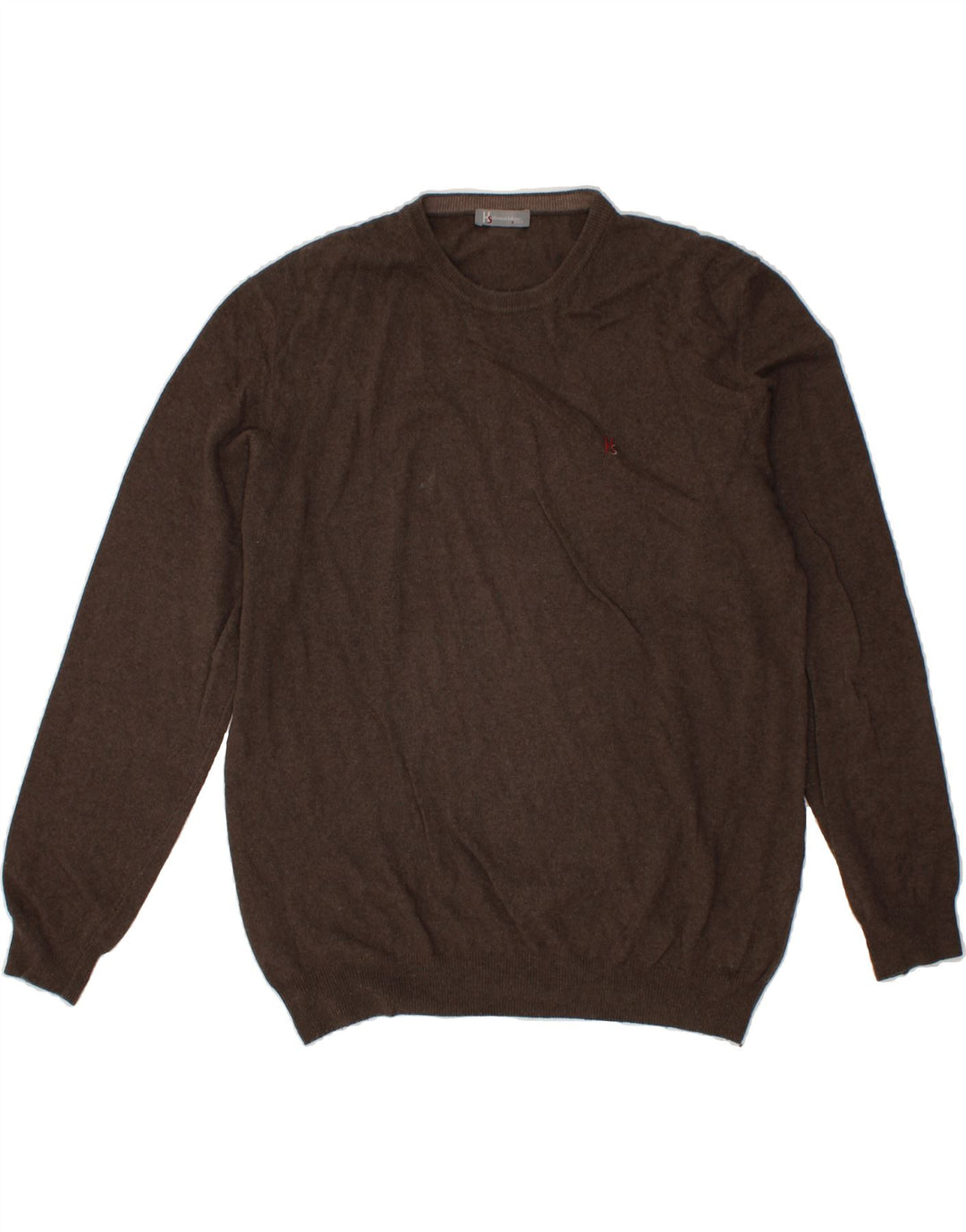 HARMONT & BLAINE Mens Crew Neck Jumper Sweater 2XL Brown Viscose Vintage Harmont & Blaine and Second-Hand Harmont & Blaine from Messina Hembry 