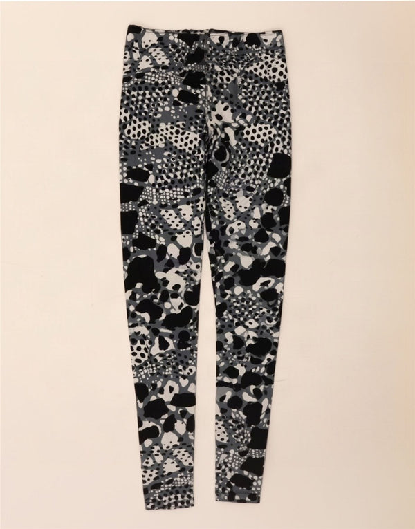 Leggings femininas Nike UK 4 XS algodão manchado multicolorido