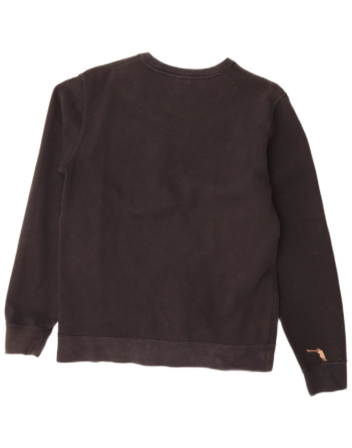 Nike masculino moletom jumper médio algodão preto