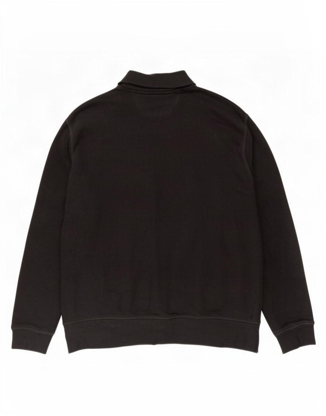 Moletom Zara Masculino com Zíper e Pescoço Jumper Médio Preto