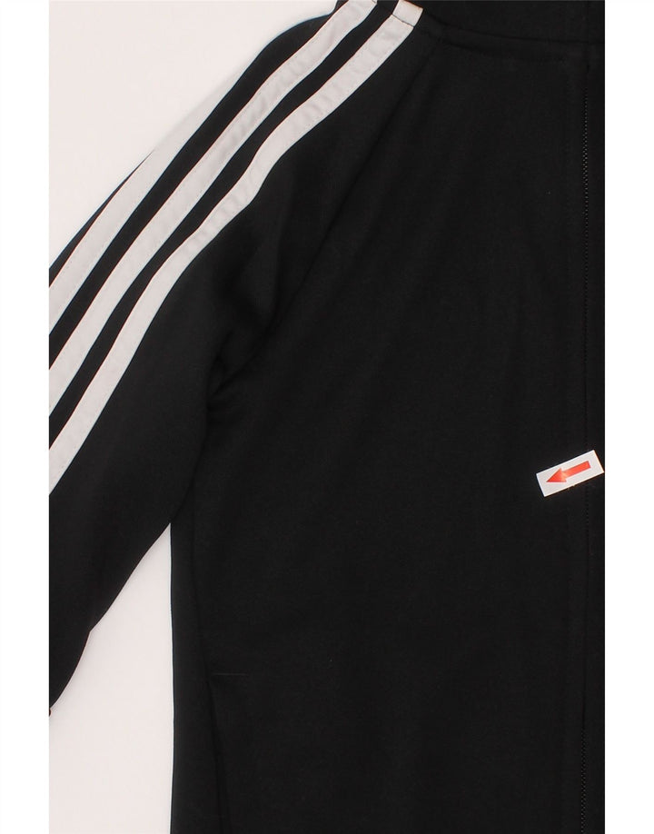 Casaco de treino Adidas Boys Aeroready 7-8 anos preto poliéster