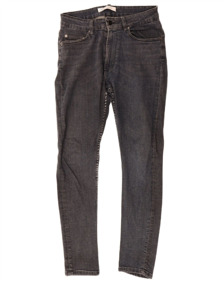 Zara Mens Slim Jeans EU 40 Médio W31 L31 Azul Marinho Algodão