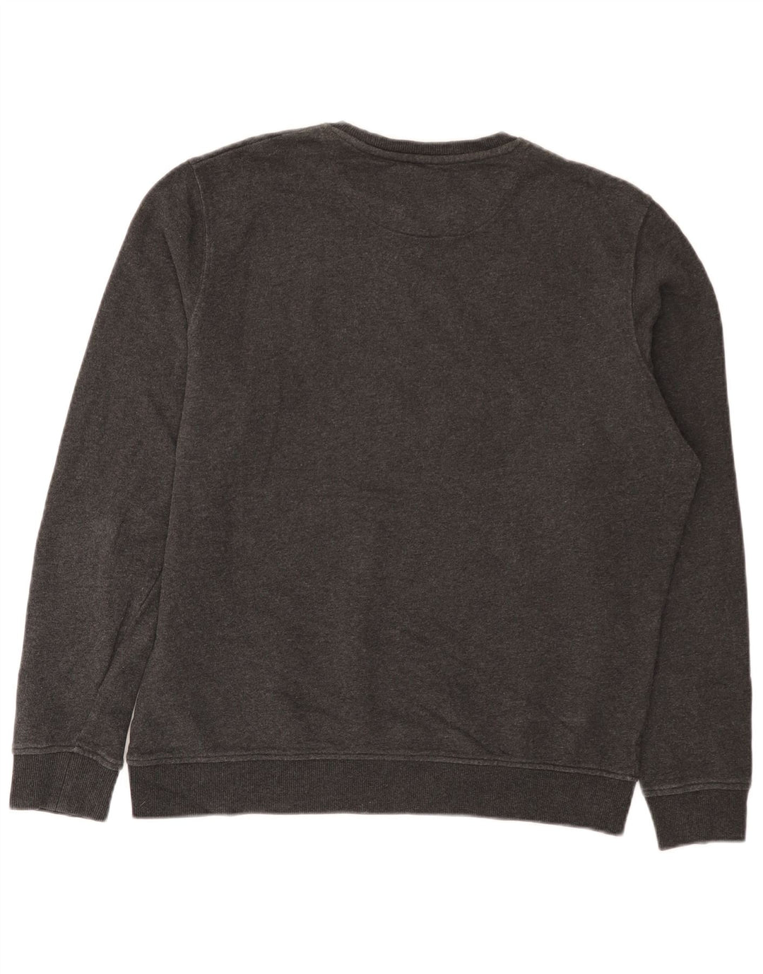 Lyle & Scott moletom masculino jumper grande algodão cinza