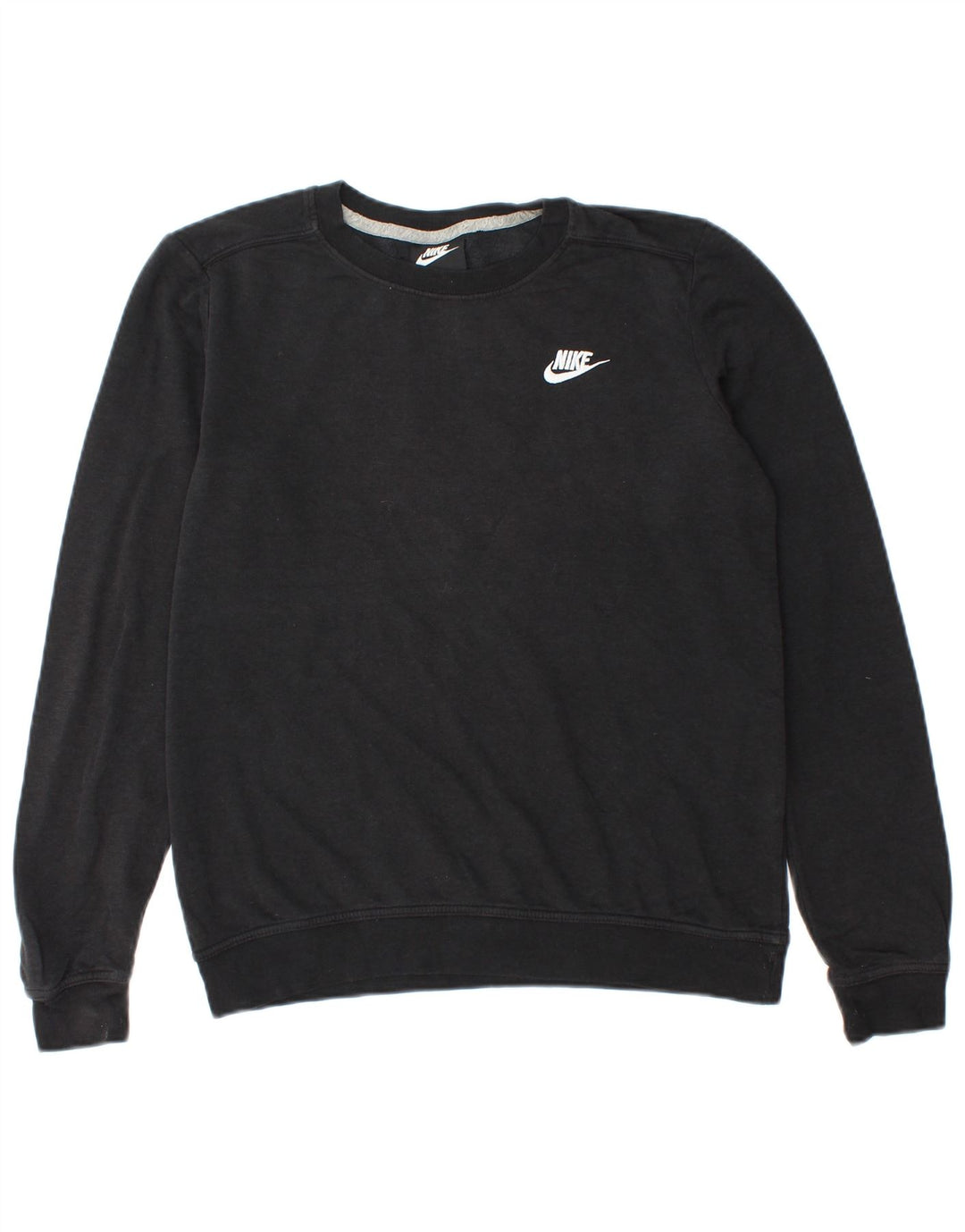 Nike moletom masculino jumper pequeno algodão preto