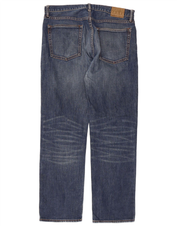 Jeans retos femininos Gap W32 L30 algodão azul