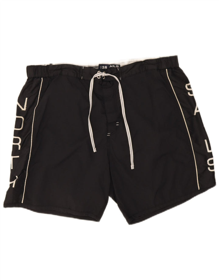 Shorts de natação masculino North Sails Graphic XL preto poliamida