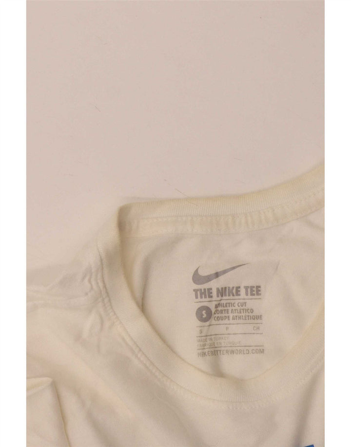 Camiseta Nike Masculina Athletic Cut Graphic Top Pequeno Branco