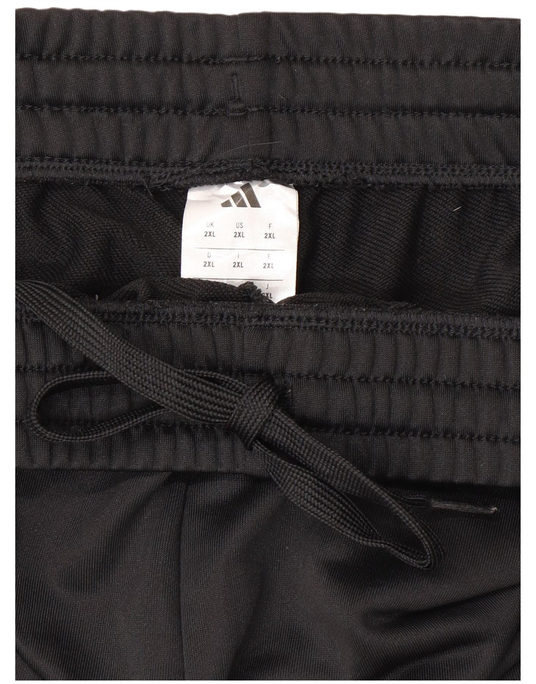 Calça de treino masculina Adidas Joggers 2XL poliéster preto