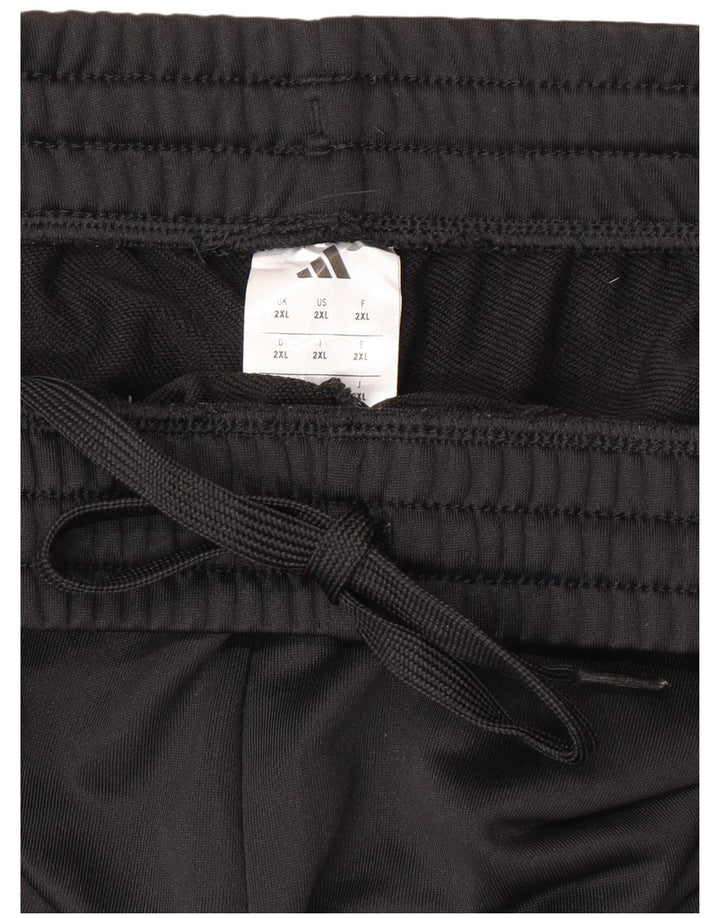 Calça de treino masculina Adidas Joggers 2XL poliéster preto