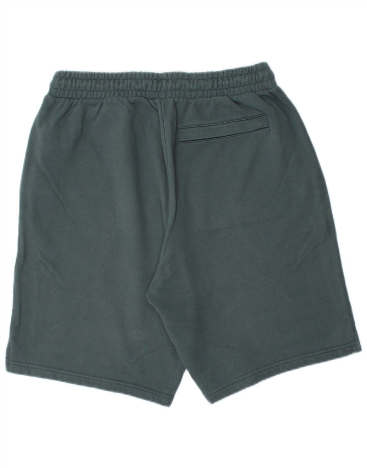 Shorts esportivos masculinos PUMA algodão verde médio