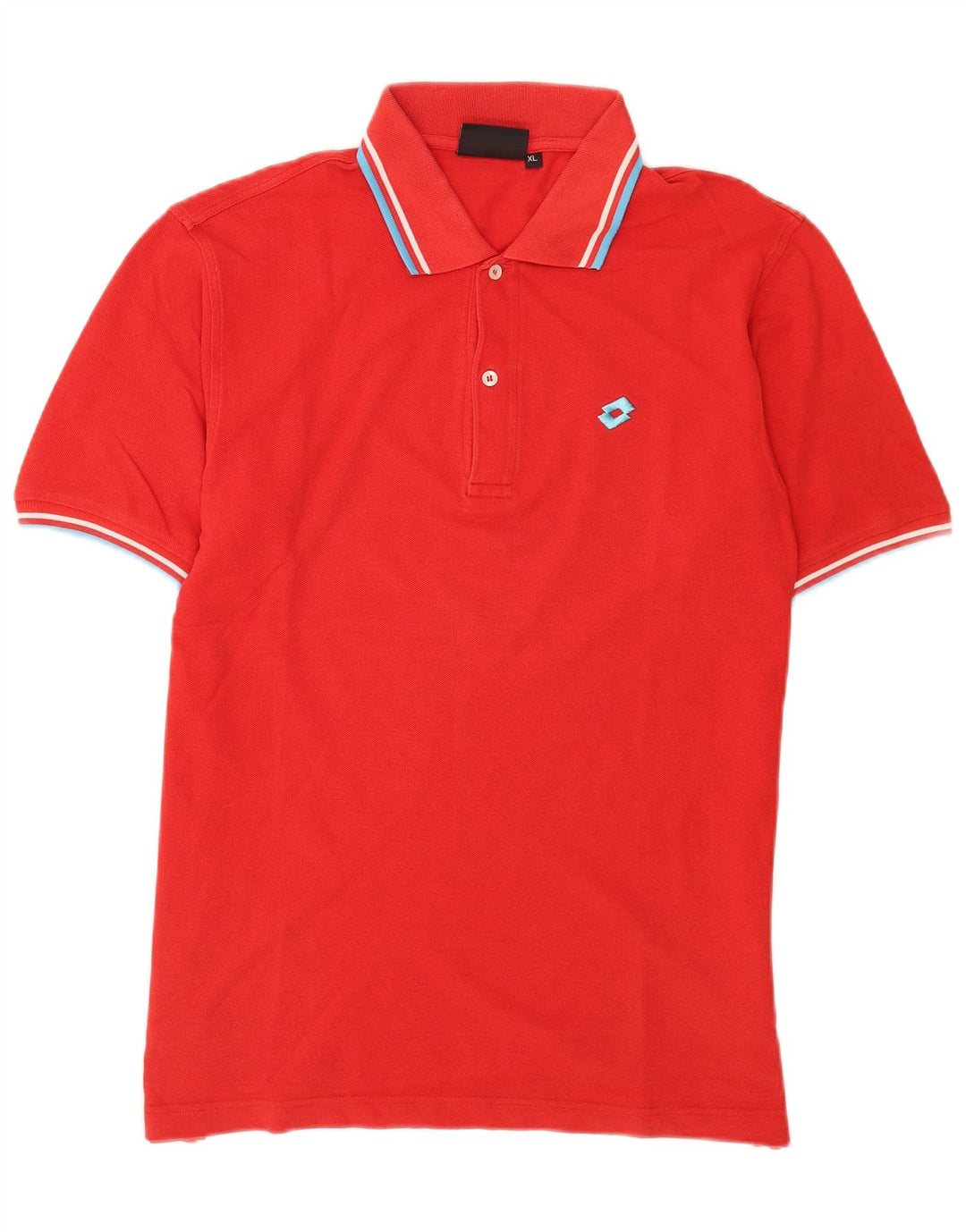 Camisa polo masculina Lotto XL algodão vermelho