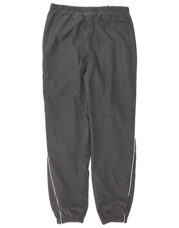 Calça de treino feminina Nike Joggers UK 8/10 pequena cinza poliéster