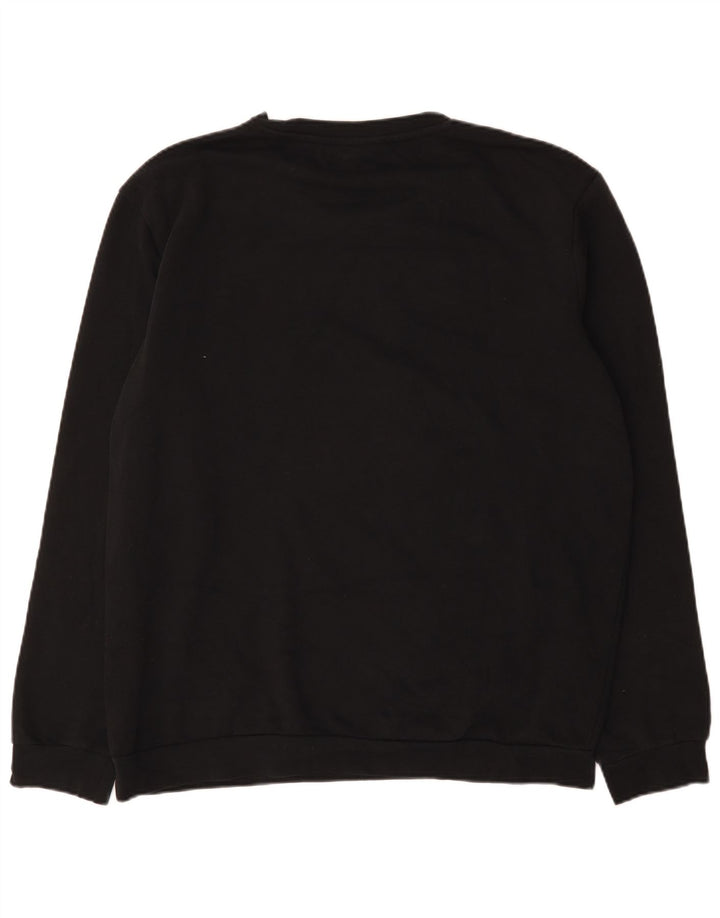 Kappa moletom gráfico masculino jumper 2XL algodão preto