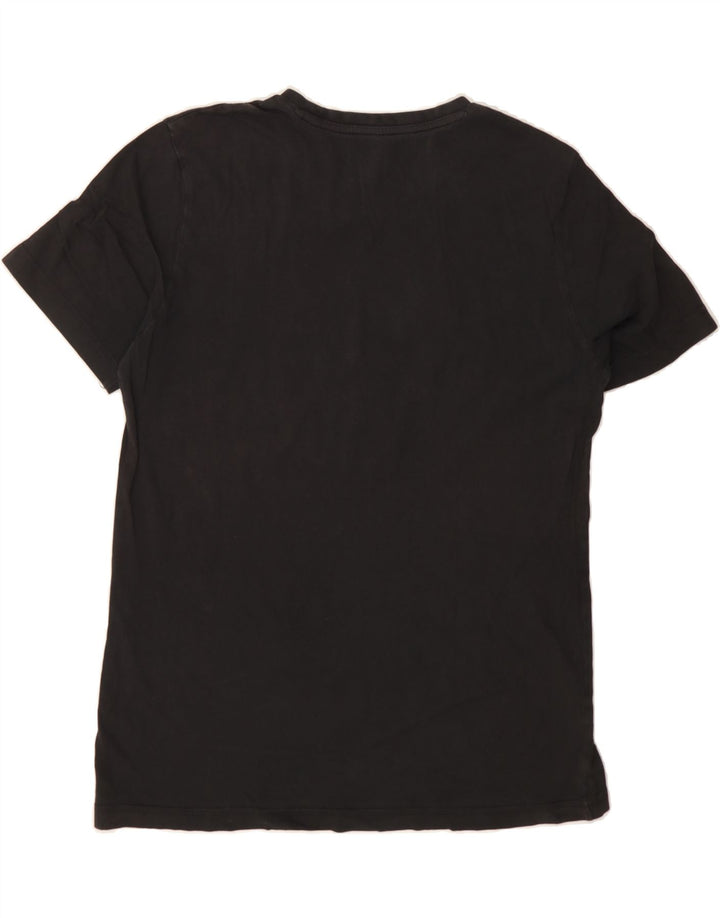 PUMA Mens Graphic T-Shirt Top Medium Black Cotton Vintage Puma and Second-Hand Puma from Messina Hembry 