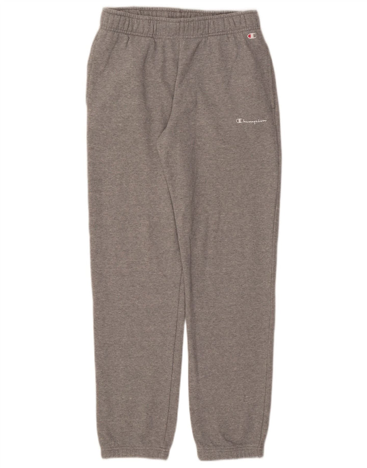 Calça de treino masculina CHAMPION joggers pequeno algodão cinza