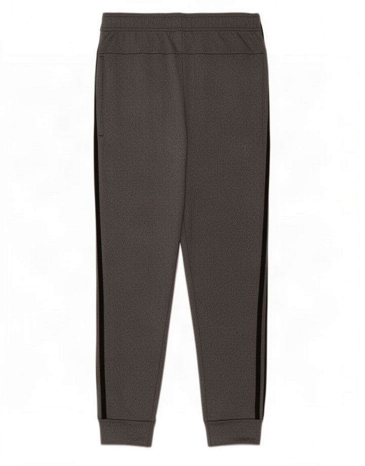 Calça de treino feminina Adidas Joggers UK 8 pequeno cinza poliéster