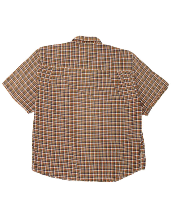 Camisa masculina de manga curta Parforce 2XL xadrez multicolorido