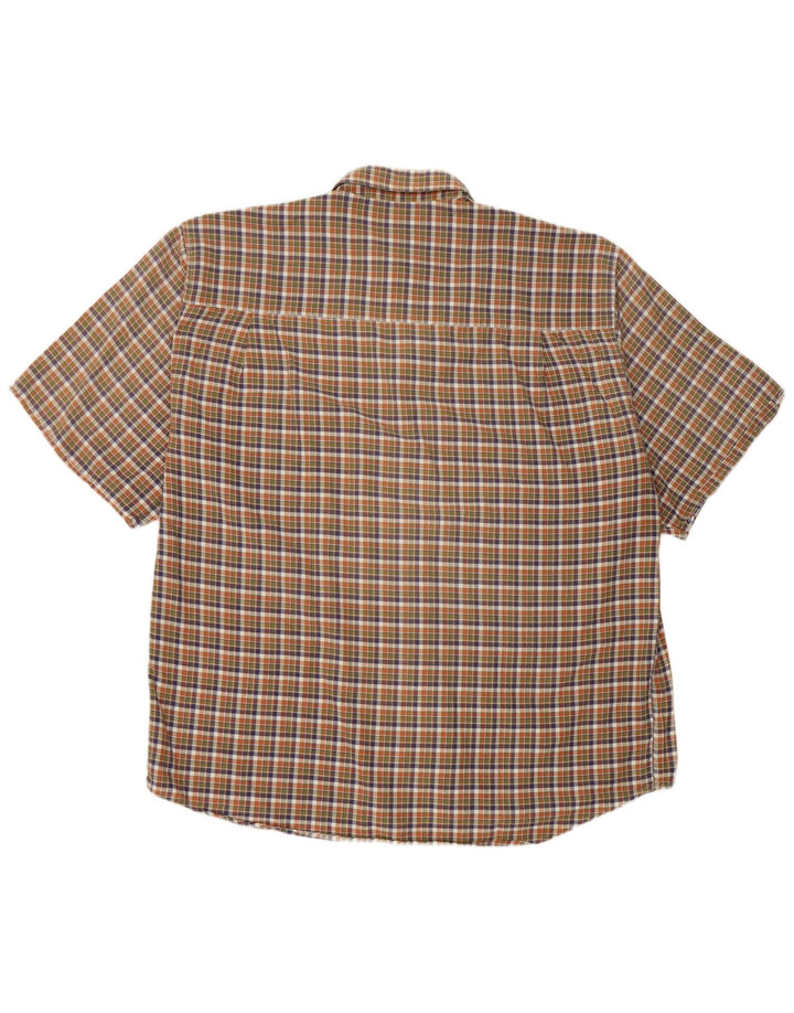 Camisa masculina de manga curta Parforce 2XL xadrez multicolorido