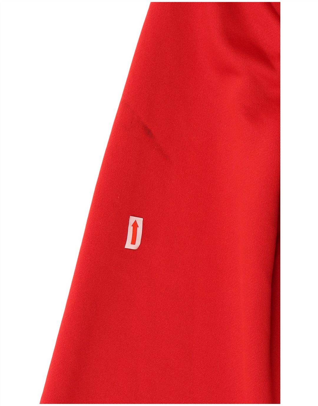 Adidas Mens Treino Top Jaqueta Médio Vermelho Colorblock Poliéster