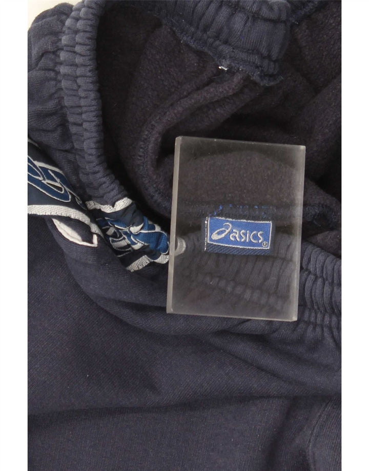 Calça masculina Asics Graphic Tracksuit médio azul marinho listrado