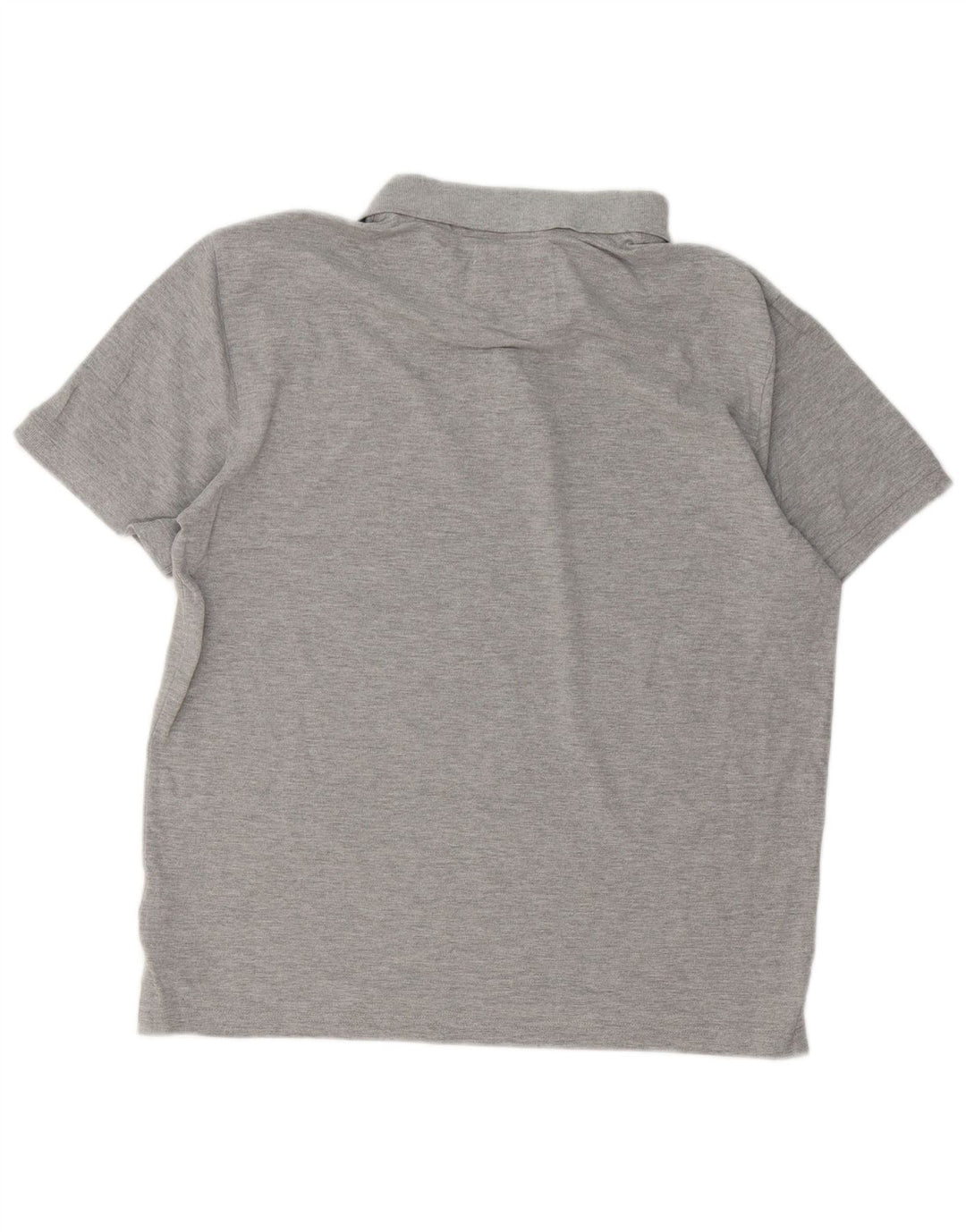 Camisa polo masculina Crew Clothing algodão cinza médio