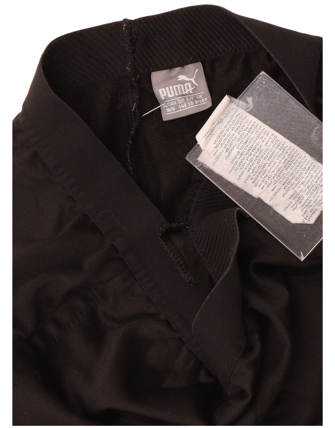 Calças de treino Puma Boys 9-10 anos poliéster preto