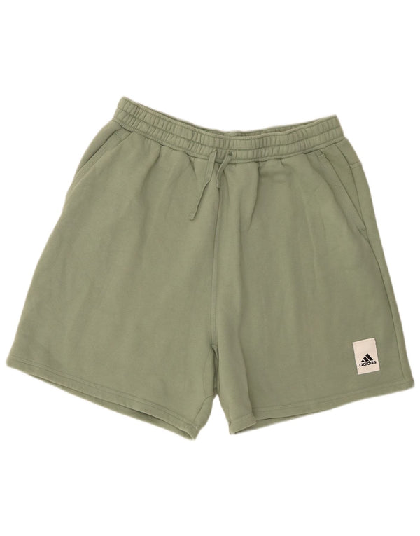 Shorts esportivos masculinos Adidas 2XL algodão verde