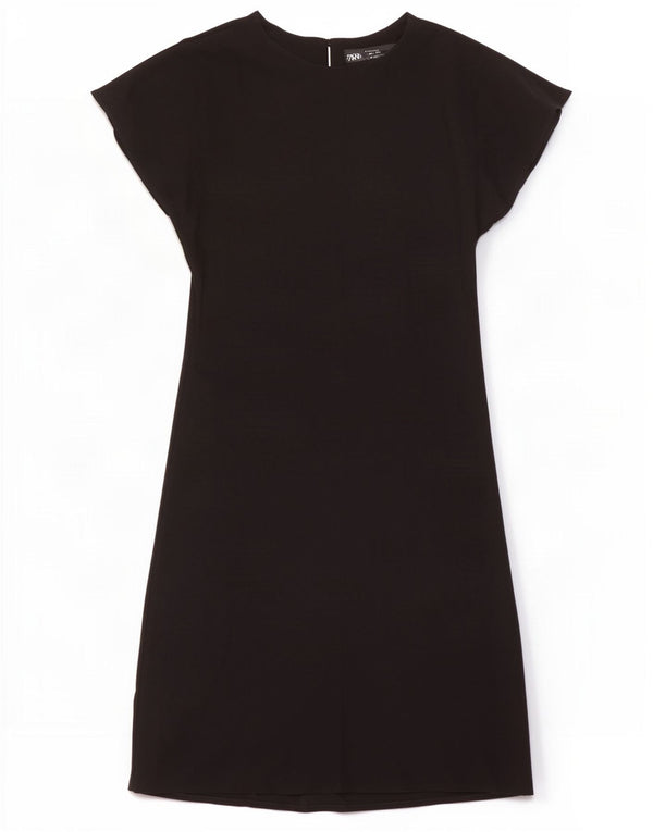 Vestido feminino Zara A-Line UK 12 Médio Preto