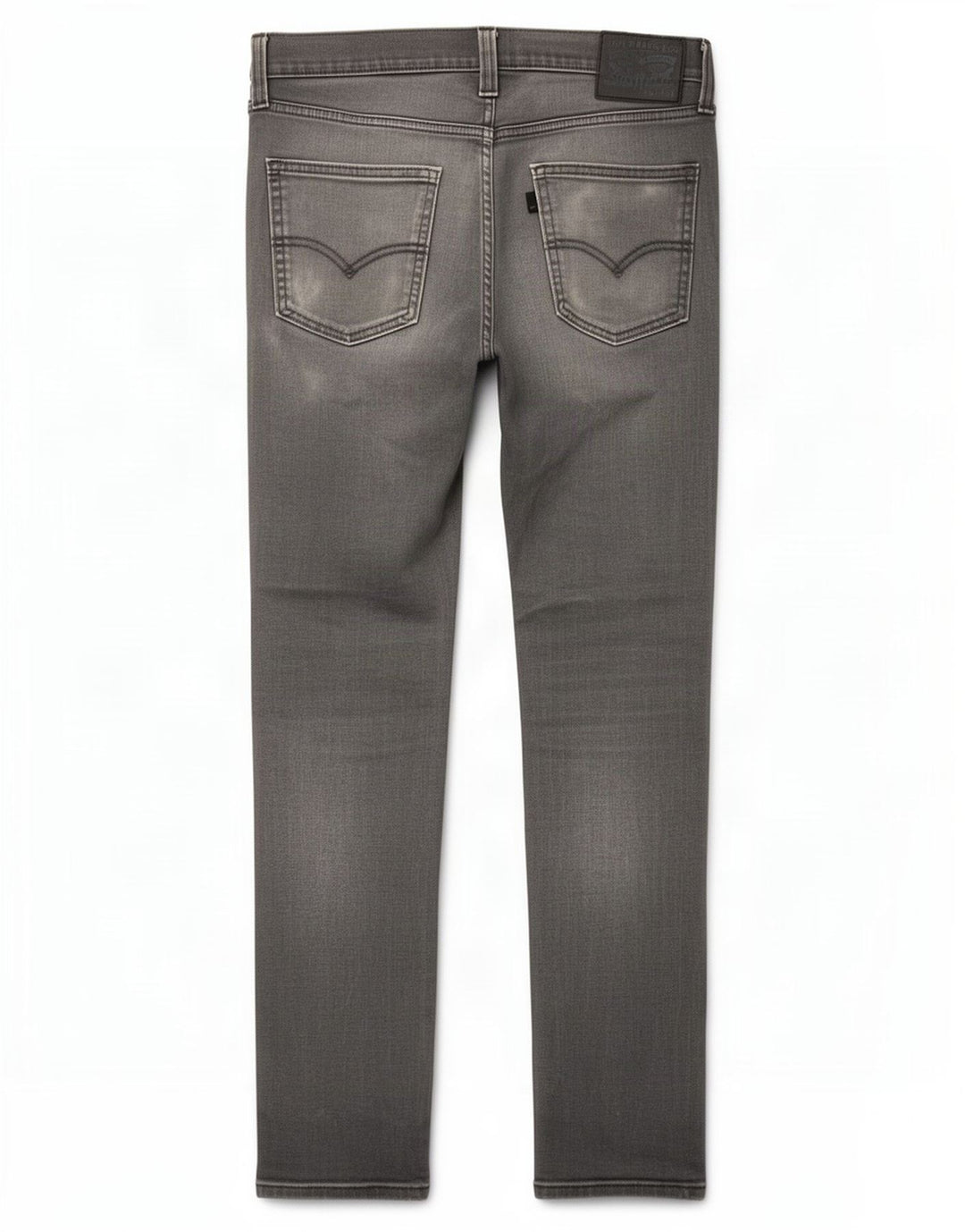 Jeans femininos Levi's Slim W30 L29 algodão cinza