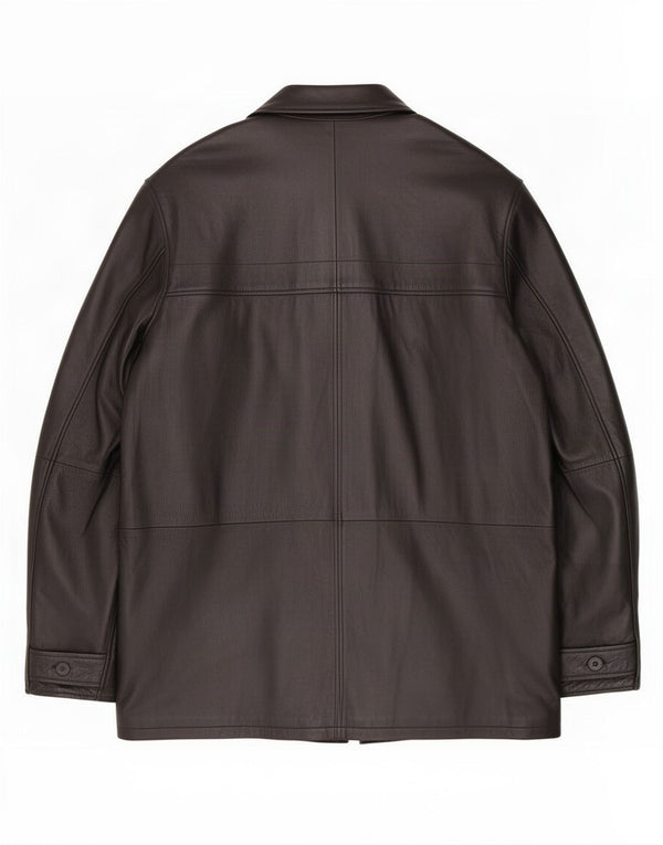 Jaqueta de couro masculina Conbipel IT 58 2XL preta