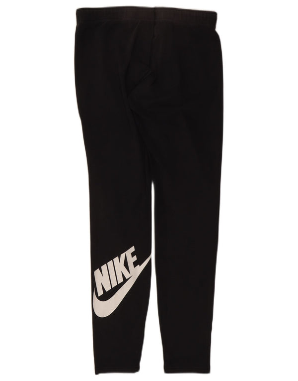 Leggings Nike Femininas Graphic UK 14 Grande Algodão Preto