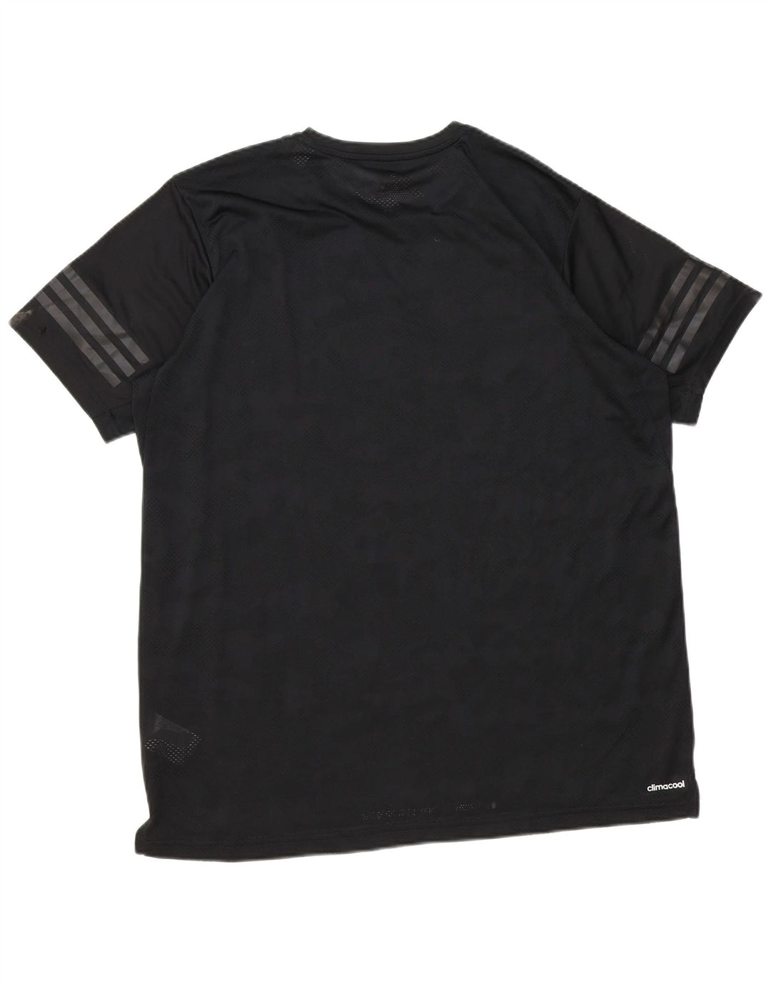 Adidas Mens Climacool Camiseta Top XL Preto Poliéster