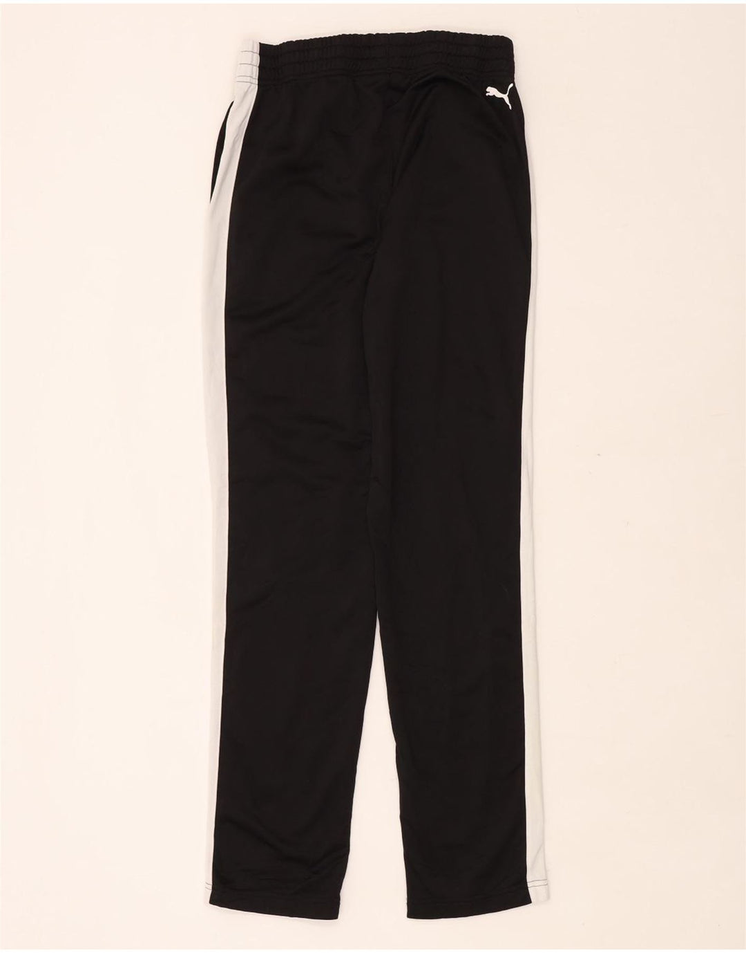 Calça de treino masculina PUMA médio preto colorblock