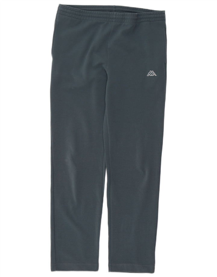 Calça de treino masculina Kappa pequena cinza poliéster