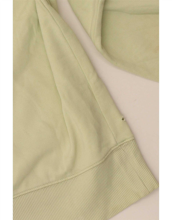 Adidas Mens Hoodie Jumper Médio Verde Poliéster
