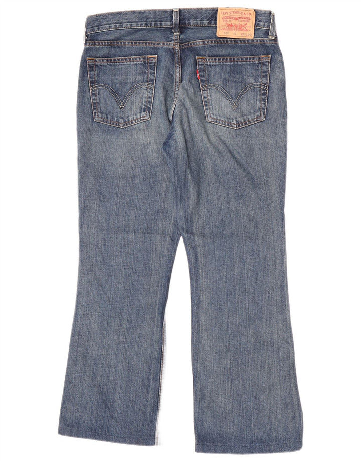 Calça jeans feminina Levi's 529 Flared W32 L27 azul algodão