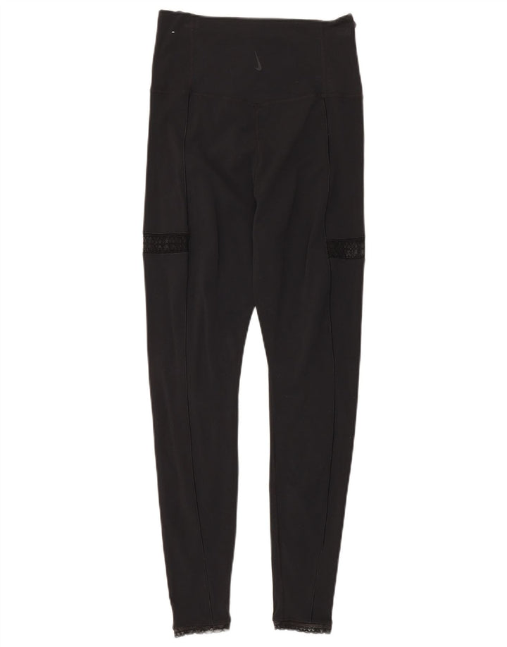 Leggings Nike Dri Fit UK 14 Médio Preto Nylon
