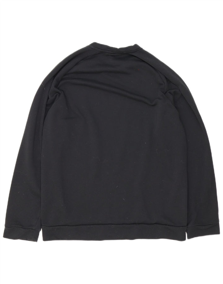 Moletom Nike Masculino Dri Fit Jumper Médio Preto Poliéster